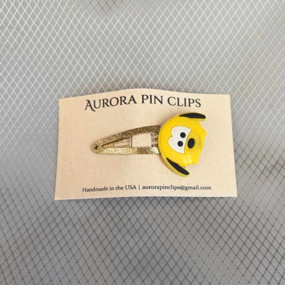 Pluto Tsum Tsum Disney - Aurora Pin Clips - 55mm Hair Clip